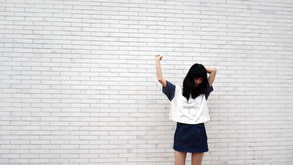 Dots_Boxy Croptop & Mini skirt 2