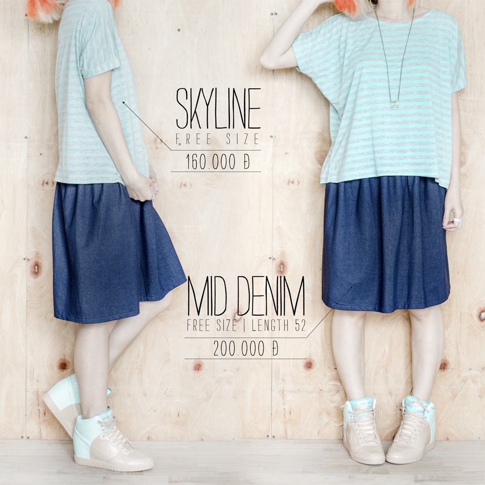 Skyline + Mid Denim